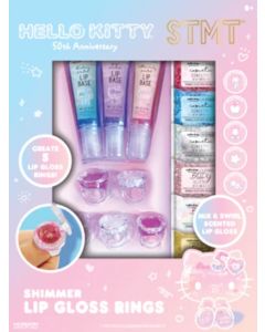 Hello Kitty Shimmer Lip Gloss Rings-1