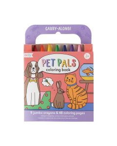 Ooly Carry Along Coloring Book Set - Pet Pals-4