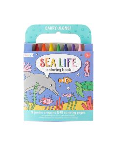 Ooly Carry Along Coloring Book Set - Sea Life-4