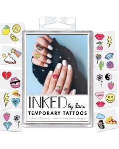 INKED by Dani Temporary Tattoos Colored Cuties Pack-3
