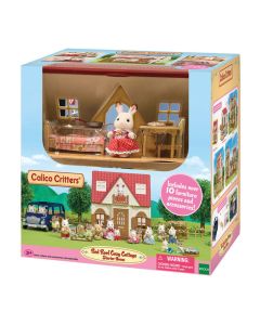 Calico Critters Red Roof Cozy Cottage-5