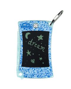 Jot Pocket Shimmer Blue-1