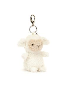 Jellycat Little Lamb Bag Charm-3