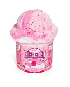 Kawaii Circus Cookie Scented Ice Cream Pint Slime-3