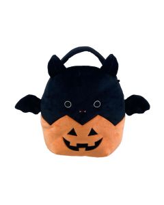 Squishmallow Halloween Treat Pails Black Bat in a Pumpkin-1