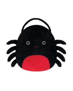 Squishmallow Halloween Treat Pails Black and Red Spider-1