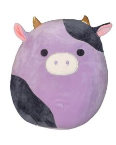 Squishmallow 8 Inch Fan Favorite Purple and Black Cow-2