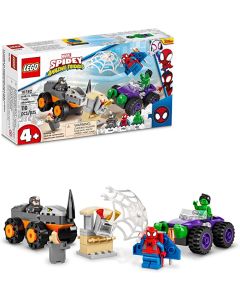 LEGO Marvel Spidey and His Amazing Friends Hulk vs. Rhino Truck Showdown 10782-5
