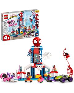 LEGO Marvel Spidey and His Amazing Friends Spider-Man Webquarters Hangout 10784-5