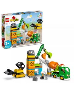 LEGO DUPLO Town Construction Site 10990 Building Toy Set-5