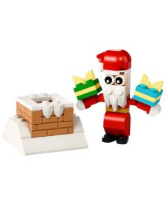 LEGO Christmas Chimney Fun with Santa-3