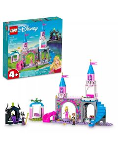 LEGO Disney Aurora's Castle 43211 Building Toy Set-5