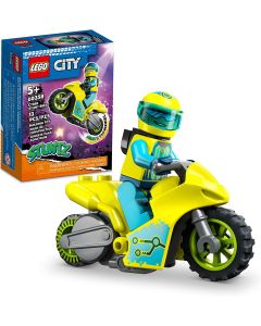 LEGO City Cyber Stunt Bike 60358 Building Toy Set-5