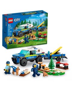 LEGO City Mobile Police Dog Training 60369 Building Toy Set-5