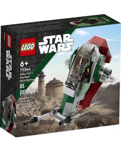 LEGO Star Wars Boba Fett's Starship Microfighter 75344 Building Toy Set-4
