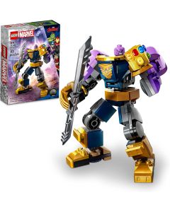 LEGO Marvel Avengers Thanos Mech Armor 76242 Building Toy Set-4