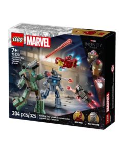 LEGO Marvel Iron Man & War Machine vs Hammer Drones-5