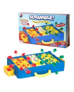 Scramble - Shape Sorting Board Game with A Twist!-4