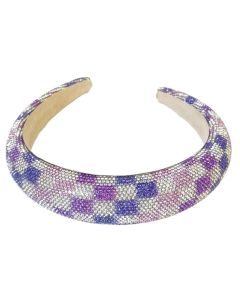 ERA CRYSTAL CHECK HEADBAND-1