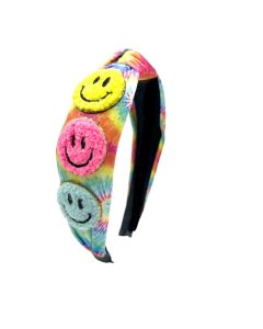 Mavi Bandz Varsity Smiley Knot Headband-2