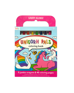 Carry Along! Unicorn Pals Coloring Book and Crayon Set-3