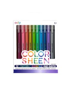 Color Sheen Metallic Colored Gel Pens-2