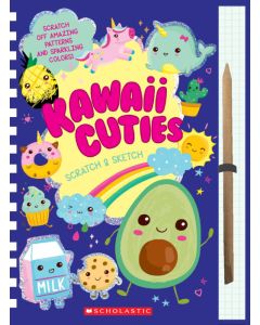 Kawaii Cuties Scratch Magic Activity Book-3