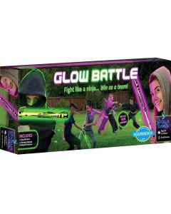 Glow Battle: A Ninja Game with Glow-in-The-Dark Foam Swords-5