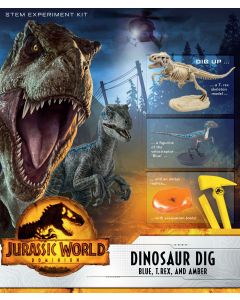 Thames & Kosmos Jurassic World Dominion Dinosaur Dig - Blue, T. Rex, and Amber-5