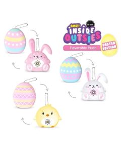 Inside Outsies Reversible Plush 3 Inch Keychains Easter Collection-2