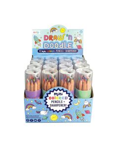 DRAW 'N DOODLE MINI COLORED PENCILS-3