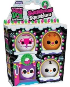 NeeDoh Squishmas Squishkins 4 Pack-2