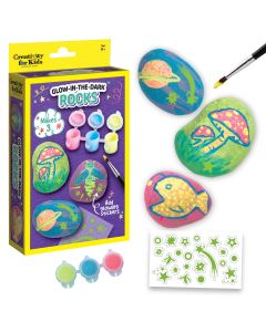 Glow-in-the-Dark Rock Painting Kit-3