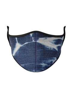 ONE SIZE MASK AGES 8+ <br/> DENIM TI