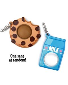 Popit Keychain Milk OR Cookie<br>One sent at random