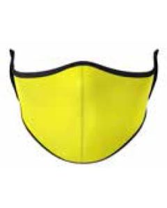   ONE SIZE MASK AGES 8+~NEON YEL