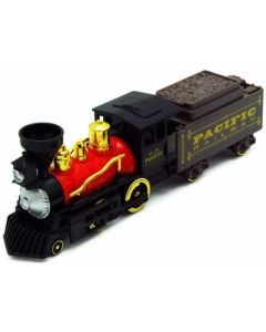 CLASSIC COAL STEAM ENGINE<br>PULL BACK TOY