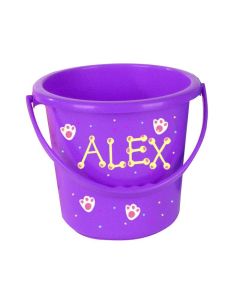 Personalized Bucket - Purple