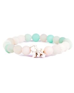 Fahlo Lion Excursion Bracelet - Sky Stone