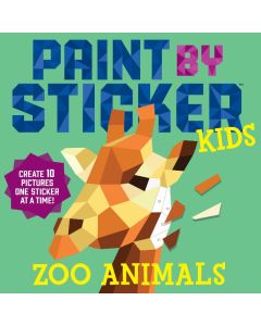 Paint By Sticker Kids Zoo Ani
