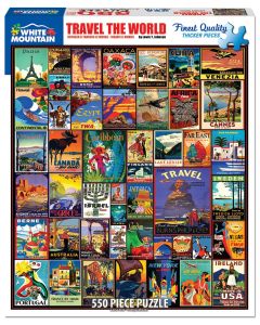 TRAVEL THE WORLD 550PC <br/> PUZZLE 
