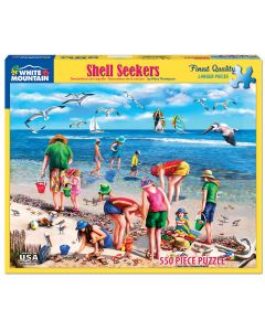 SHELL SEEKERS 550PC <br/> PUZZLE 