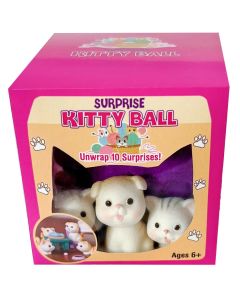 Surprise Squishy Kitty Ball
