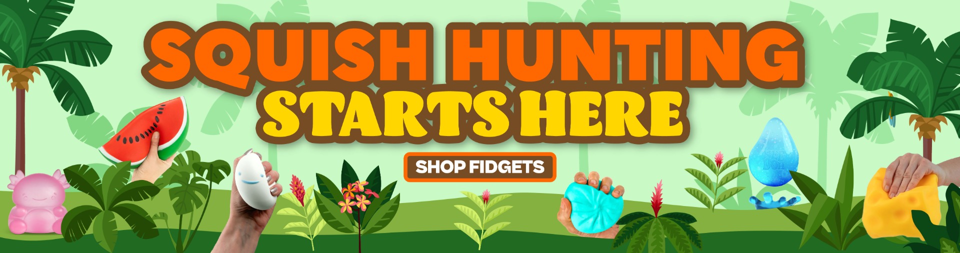 Check Out Our Squish Toys!