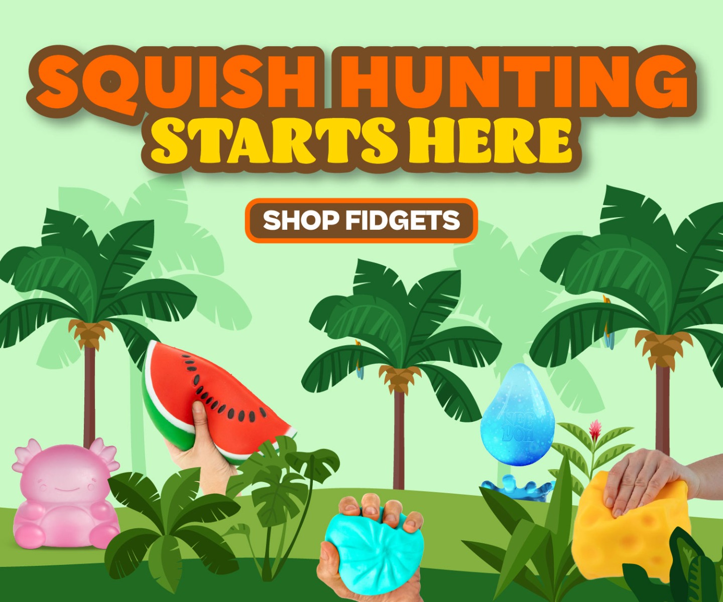 Check Out Our Squish Toys!
