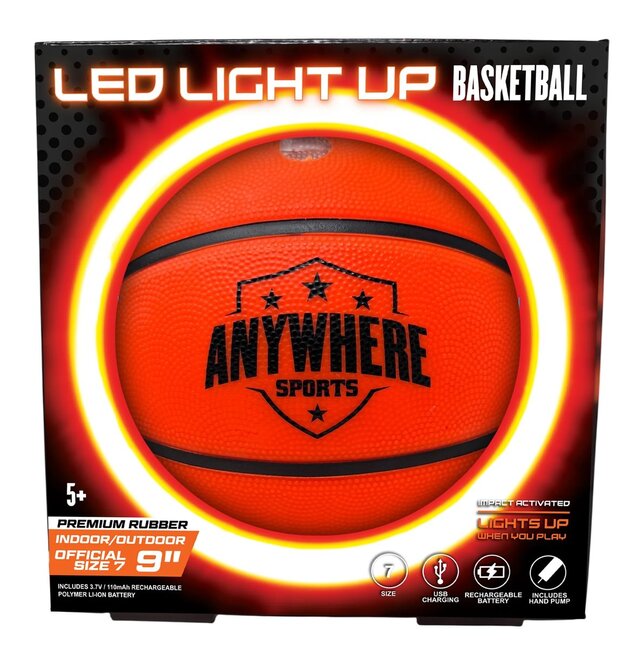 Pro Glow Light-Up Basketball