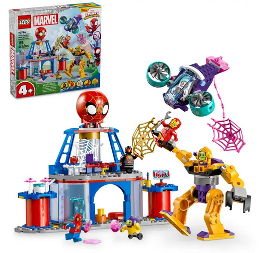 LEGO Spider-Man Team Spidey Web Spinner Headquarters