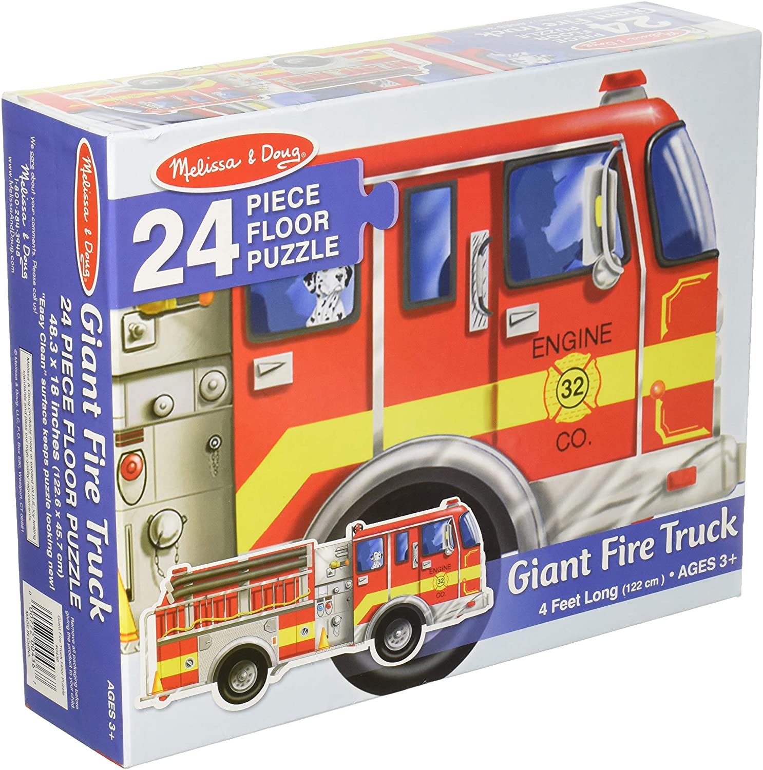 FIRETRUCK FLOOR PUZZLE