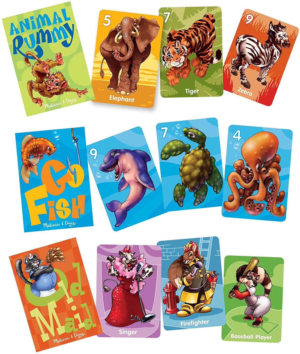 Classic Card Game Set <br/> Animals