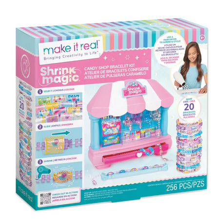 Make it Real Shrink Magic Candy Shop Bracelet Kit